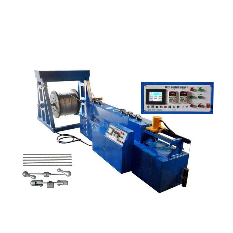 Automatic Adss Opgw Preformed Steel Strand Straightening And Cutting Machine